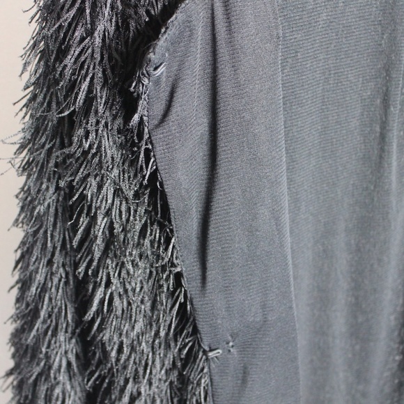 Fancy Shaggy Fringe Cardigan - Picture 7 of 10